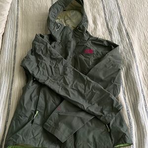 North Face raincoat